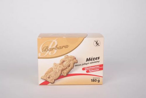 Barbara gluténmentes mézes teasütemény 150 g