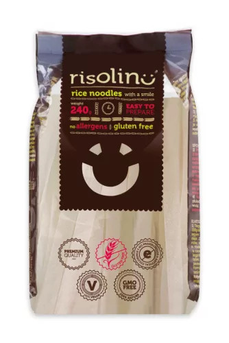 Risolino gluténmentes 7mm rizstészta  240g