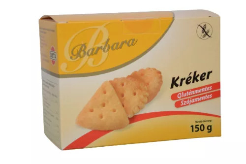 Barbara gluténmentes sós kréker 150 g